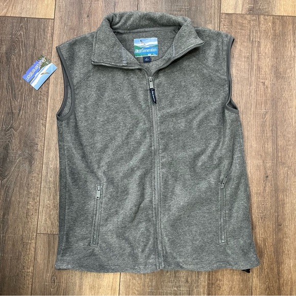 New with tags Blue Generation Micro fleece vest - Picture 1 of 6